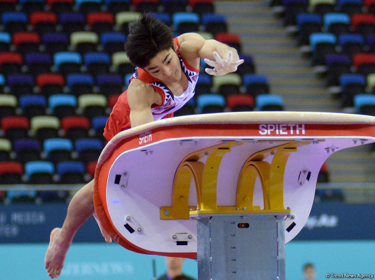 Gymnastics events underway on FIG Cup Day 2 in Baku (PHOTO)