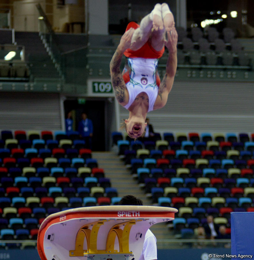 Azerbaijan’s Stepko advances to finals at FIG World Challenge Cup in Artistic Gymnastics (PHOTO)