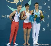 Award ceremony held for second finals winners of FIG World Challenge Cup in Baku (PHOTO)
