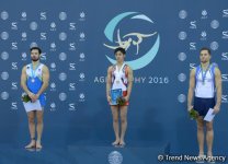 Award ceremony held for first winners of FIG World Challenge Cup in Baku