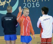 Last day of FIG Artistic Gymnastics World Challenge Cup starts in Baku