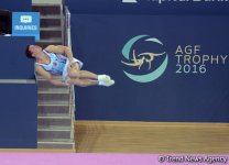 Last day of FIG Artistic Gymnastics World Challenge Cup starts in Baku