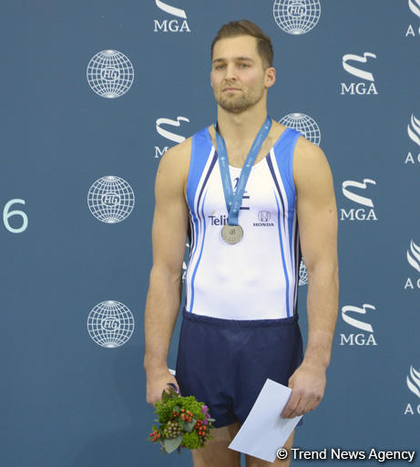 Award ceremony held for first winners of FIG World Challenge Cup in Baku