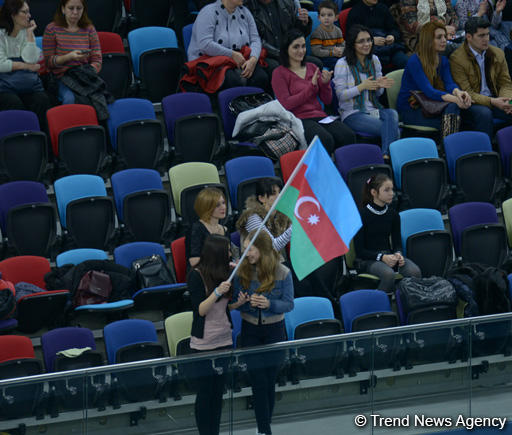 Last day of FIG Artistic Gymnastics World Challenge Cup starts in Baku