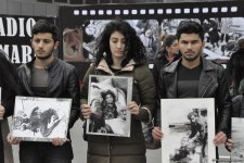 Azerbaijani public commemorates Khojaly genocide victims (PHOTO)