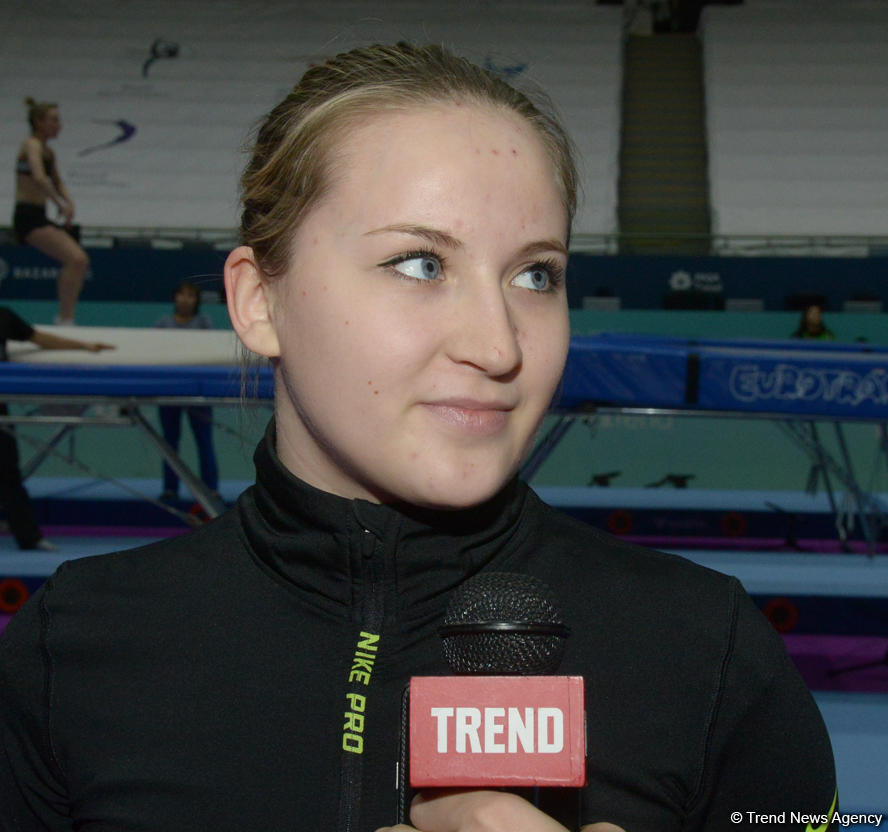 Azerbaijani gymnasts hope for fans’ support at FIG Trampoline Gymnastics World Cup