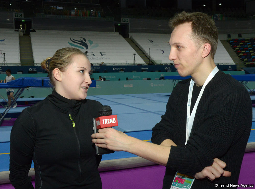 Azerbaijani gymnasts hope for fans’ support at FIG Trampoline Gymnastics World Cup