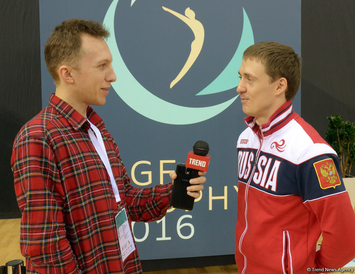 Russian athletes praise National Gymnastics Arena in Baku