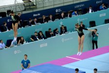 Azerbaijani female gymnasts reach finals of FIG World Cup synchronized events