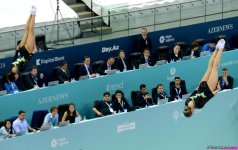 Azerbaijani female gymnasts reach finals of FIG World Cup synchronized events