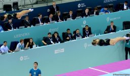 Azerbaijani female gymnasts reach finals of FIG World Cup synchronized events