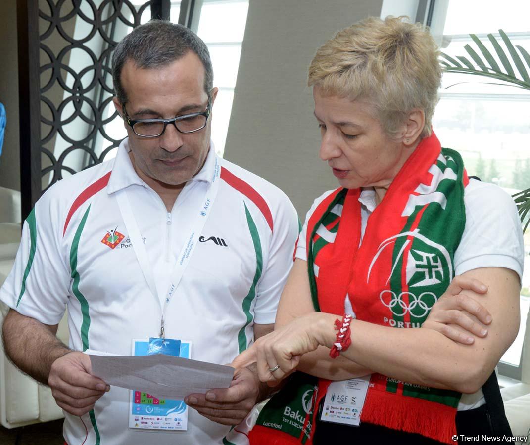 Portuguese diplomat praises FIG Trampoline Gymnastics World Cup in Baku