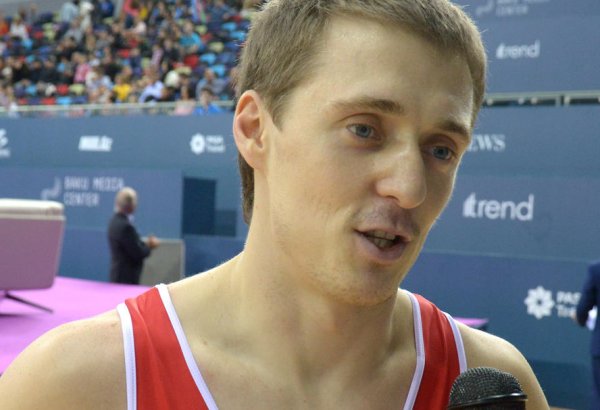 Russian gymnast looking forward to performing at National Gymnastics Arena in Baku again