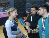 Winning gold at World Cup in Baku – great gift - Belarusian gymnast