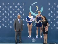 Award ceremony held for winners at FIG World Cup in Trampoline Gymnastics in Baku (PHOTOS)