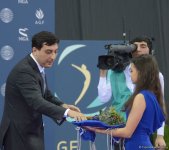 Award ceremony held for winners at FIG World Cup in Trampoline Gymnastics in Baku (PHOTOS)