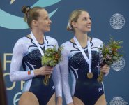 Award ceremony held for winners at FIG World Cup in Trampoline Gymnastics in Baku (PHOTOS)
