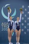 Award ceremony held for winners at FIG World Cup in Trampoline Gymnastics in Baku (PHOTOS)