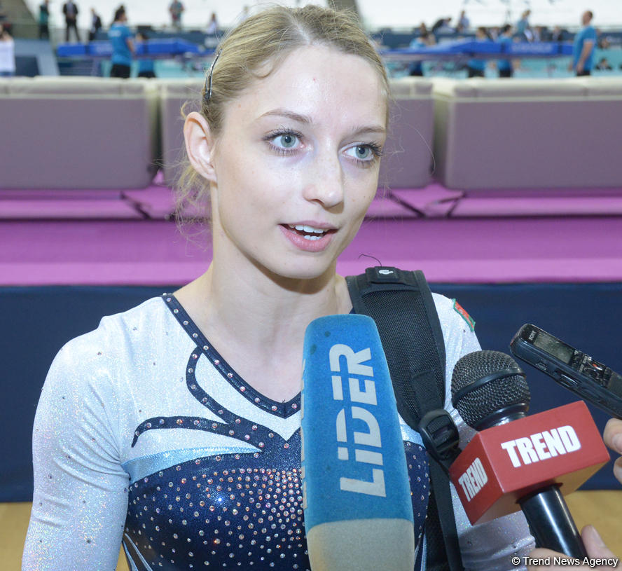 Winning gold at World Cup in Baku – great gift - Belarusian gymnast