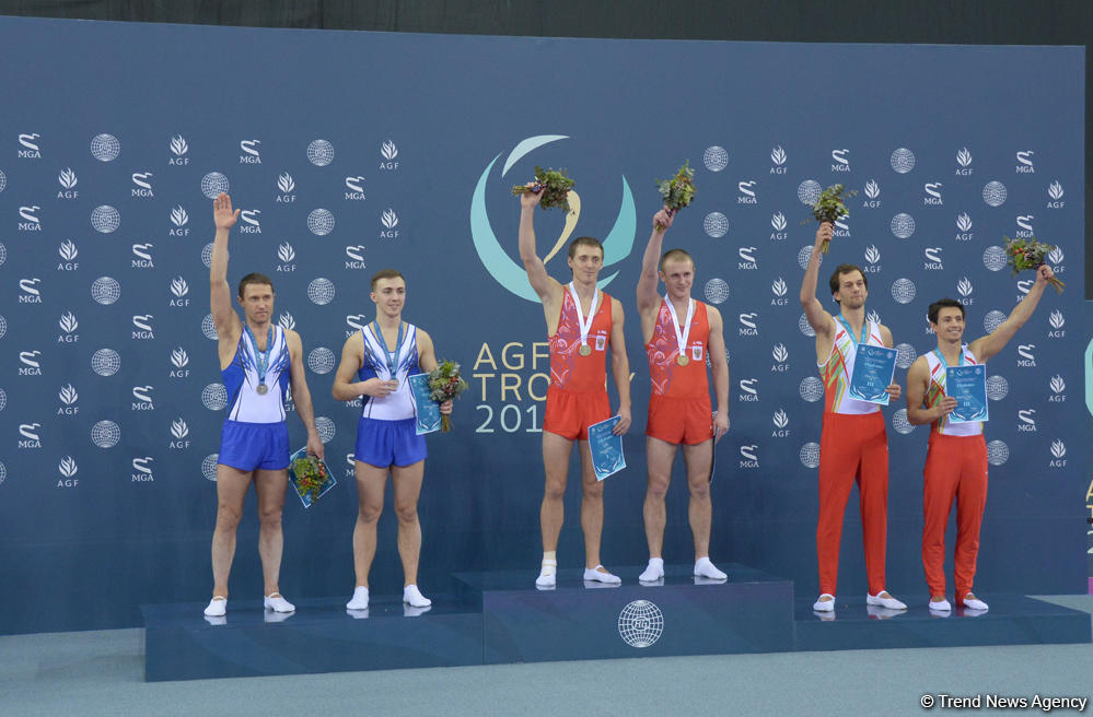 Award ceremony held for winners at FIG World Cup in Trampoline Gymnastics in Baku (PHOTOS)