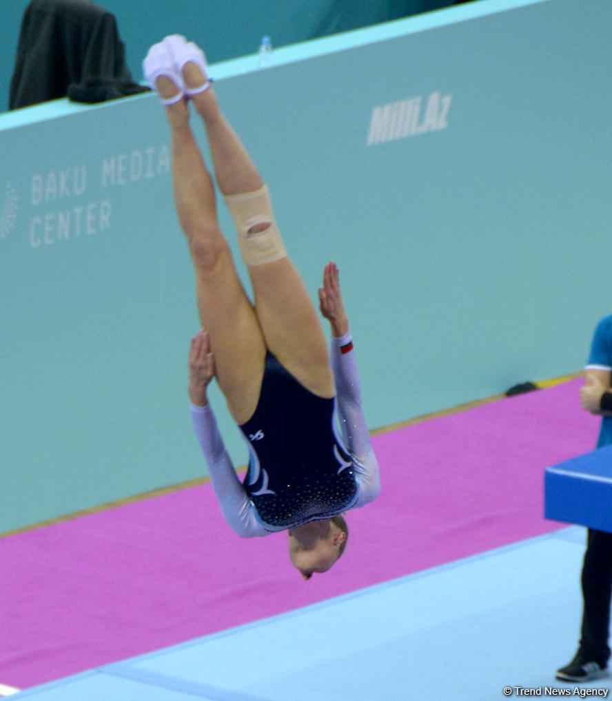 Day 2 of FIG World Cup in Trampoline Gymnastics in Baku (PHOTOS)