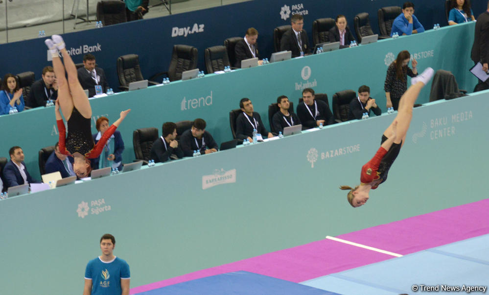 Day 2 of FIG World Cup in Trampoline Gymnastics in Baku (PHOTOS)