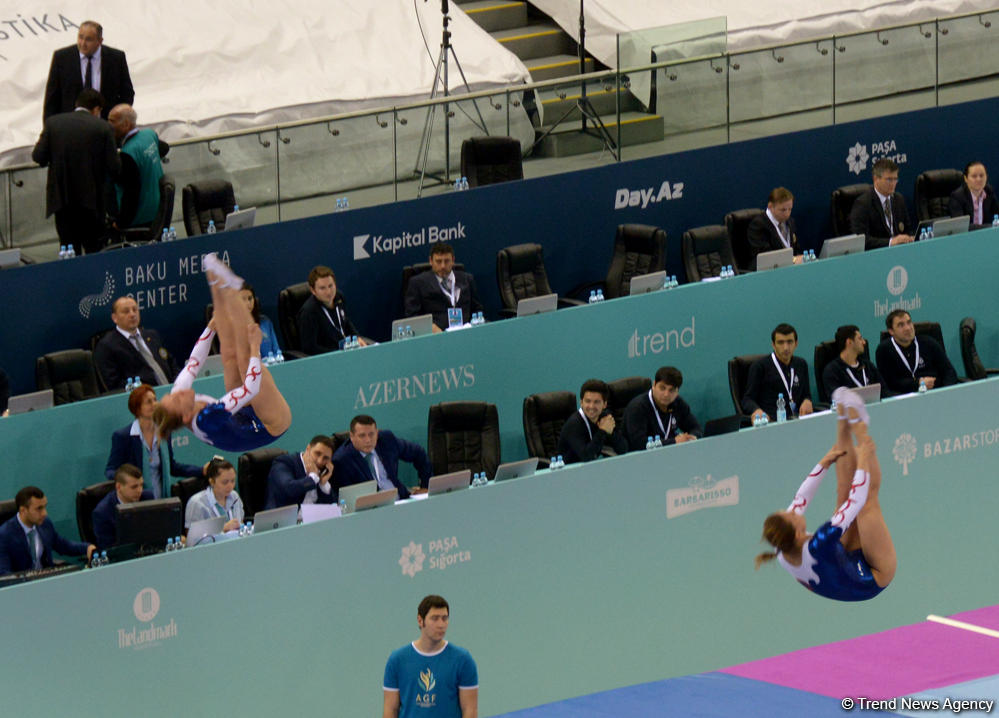 Day 2 of FIG World Cup in Trampoline Gymnastics in Baku (PHOTOS)