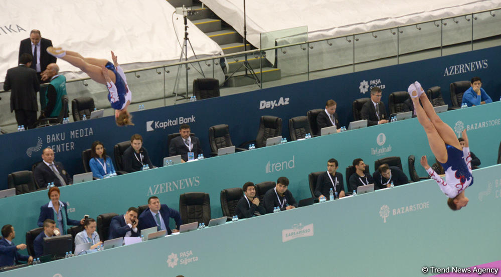 Day 2 of FIG World Cup in Trampoline Gymnastics in Baku (PHOTOS)