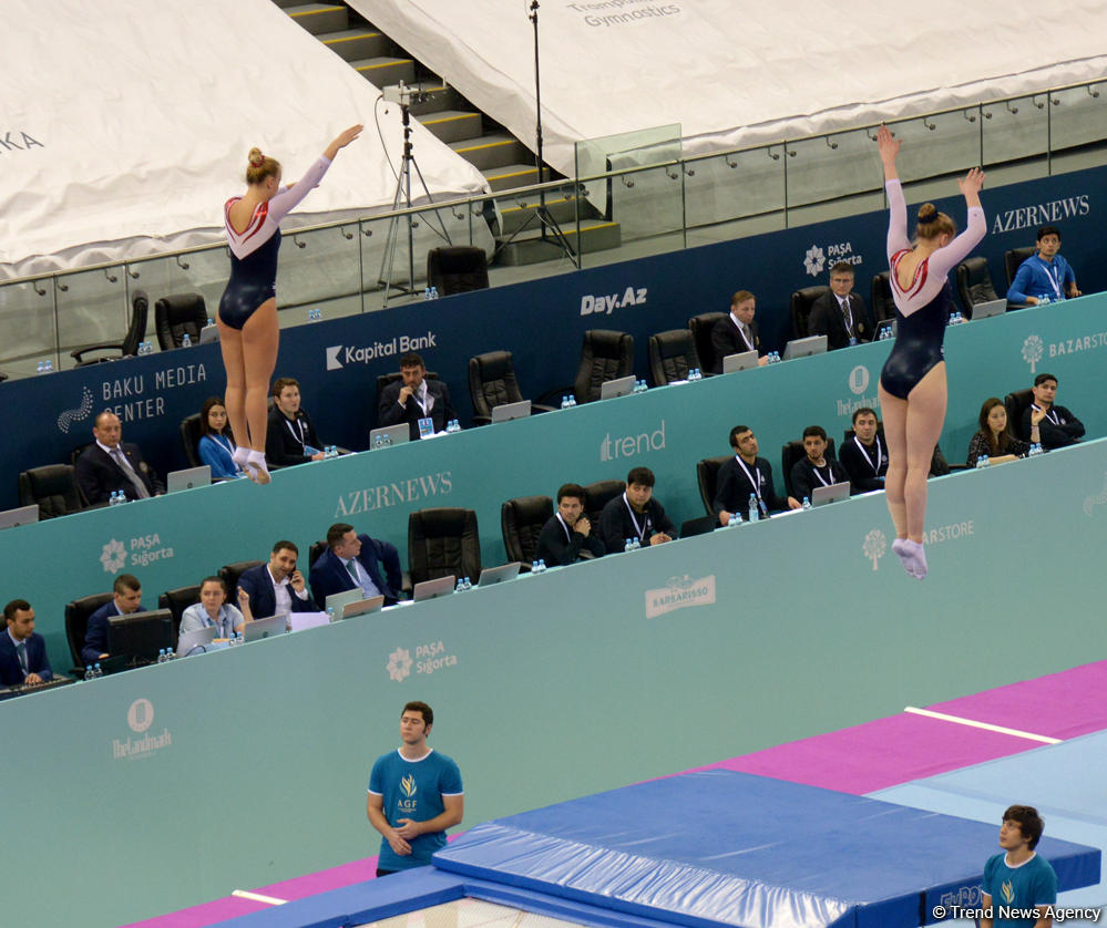Day 2 of FIG World Cup in Trampoline Gymnastics in Baku (PHOTOS)