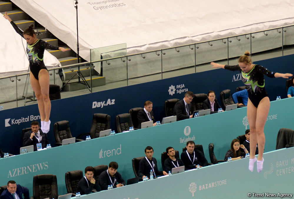 Day 2 of FIG World Cup in Trampoline Gymnastics in Baku (PHOTOS)