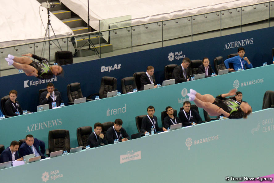 Day 2 of FIG World Cup in Trampoline Gymnastics in Baku (PHOTOS)