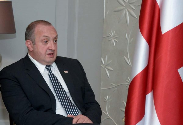 Georgian president calls for peaceful settlement of Nagorno-Karabakh conflict