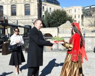President Ilham Aliyev with spouse join nationwide festivities on occasion of Novruz (PHOTO)