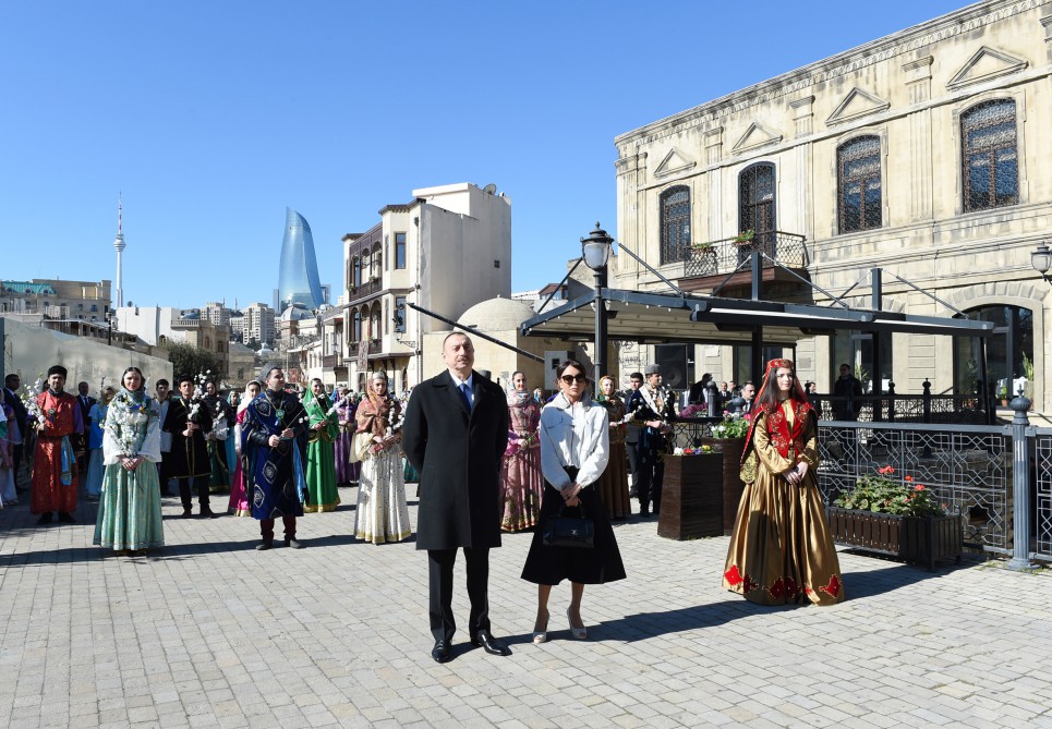President Ilham Aliyev with spouse join nationwide festivities on occasion of Novruz (PHOTO)