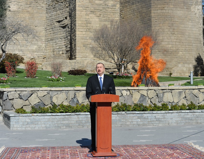 President Ilham Aliyev with spouse join nationwide festivities on occasion of Novruz (PHOTO)