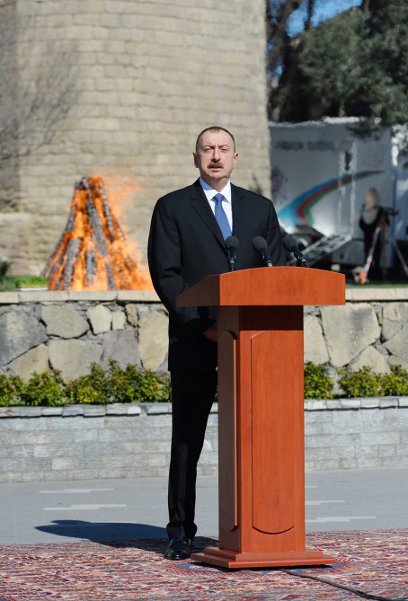 President Ilham Aliyev with spouse join nationwide festivities on occasion of Novruz (PHOTO)