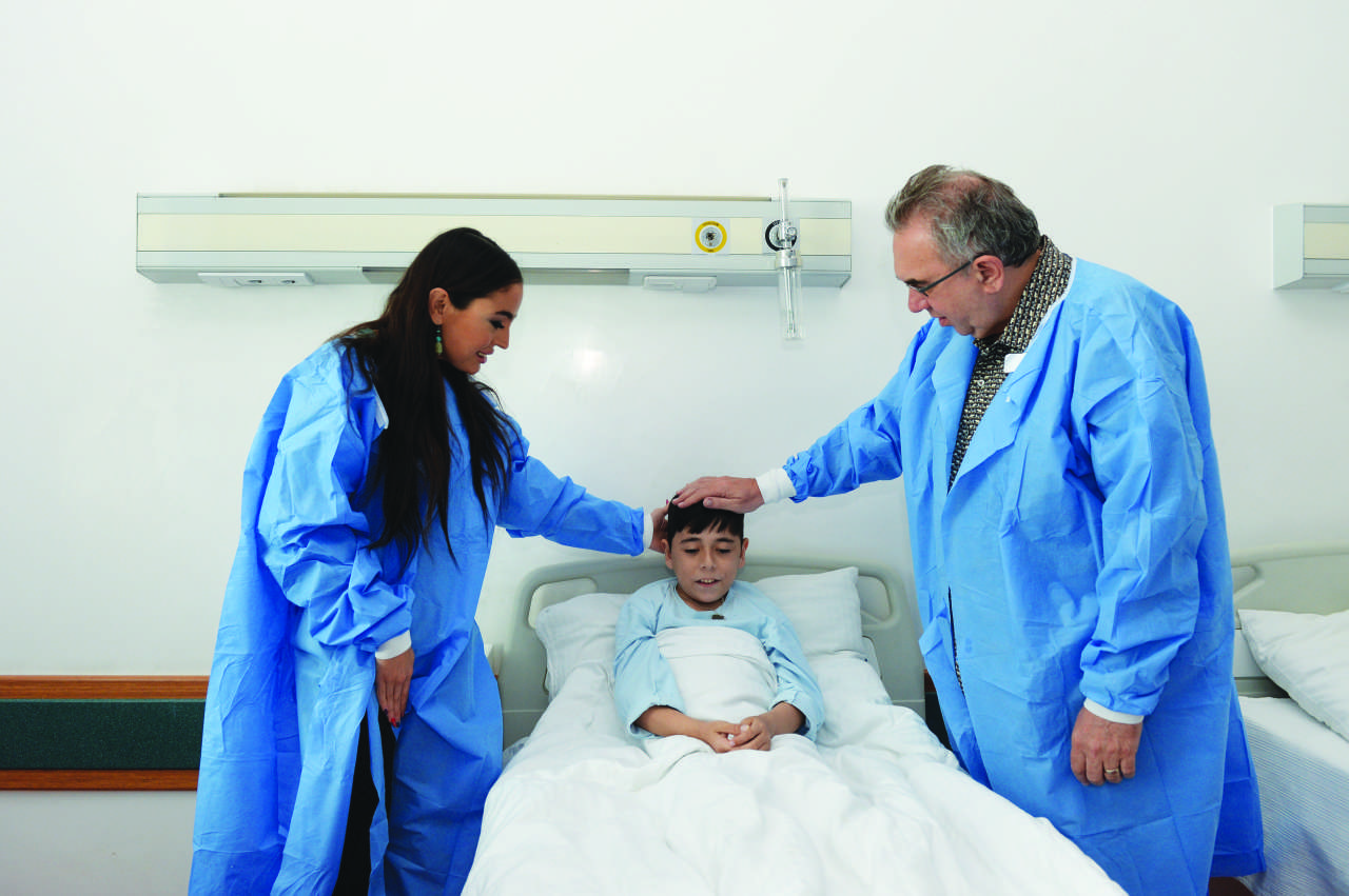 Vice-president of Heydar Aliyev Foundation Leyla Aliyeva visits Thalassemia Center (PHOTO)