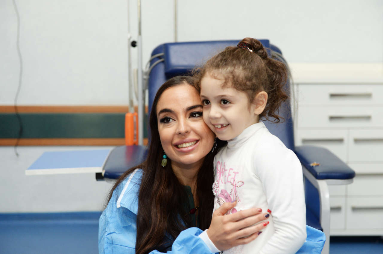 Vice-president of Heydar Aliyev Foundation Leyla Aliyeva visits Thalassemia Center (PHOTO)