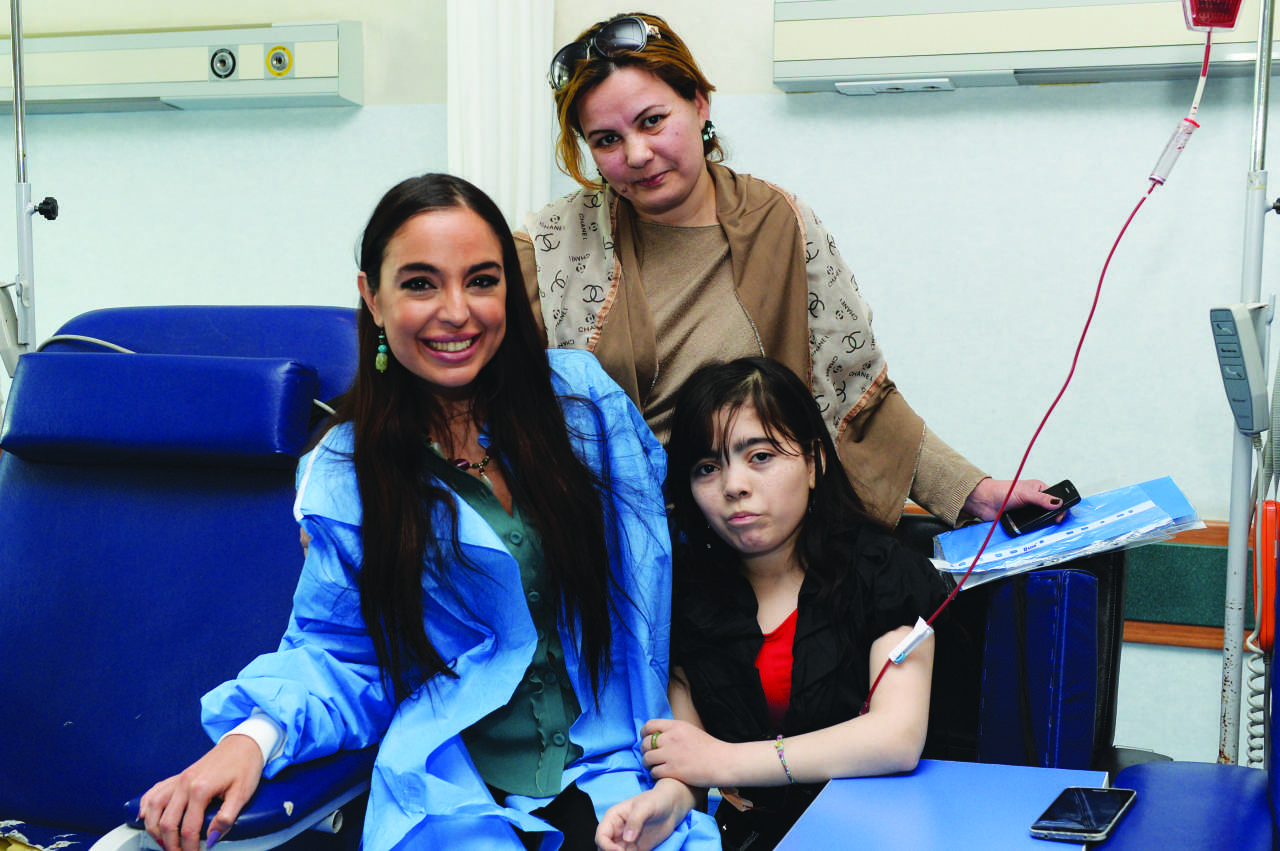 Vice-president of Heydar Aliyev Foundation Leyla Aliyeva visits Thalassemia Center (PHOTO)