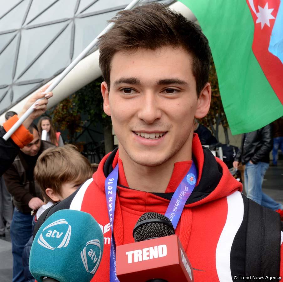 Azerbaijani gymnasts to continue training to achieve good results
