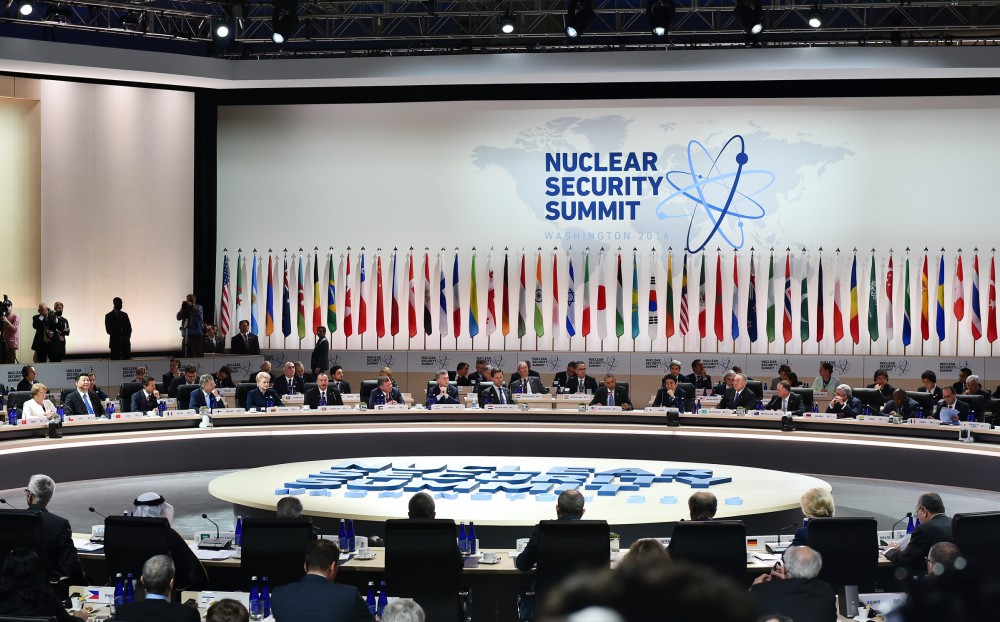 Azerbaijani president participates in 4th Nuclear Security Summit Opening Plenary (PHOTO)