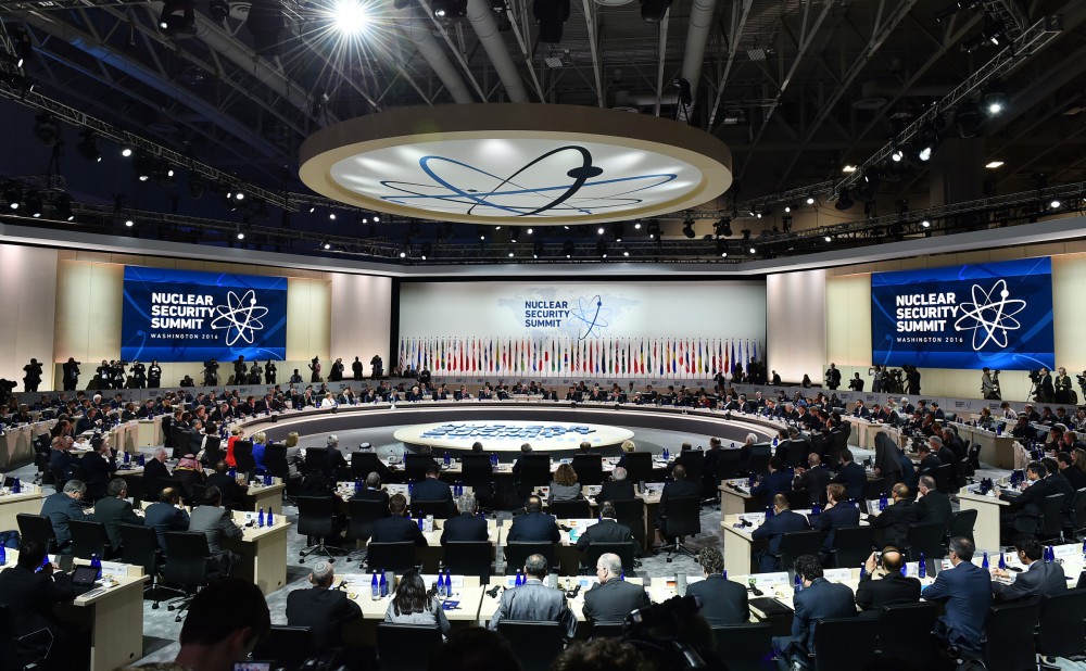 Azerbaijani president participates in 4th Nuclear Security Summit Opening Plenary (PHOTO)