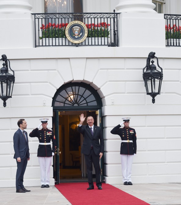 President Ilham Aliyev attends dinner reception hosted by US President for heads of state and government