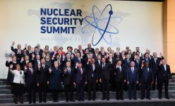 Azerbaijani president participates in 4th Nuclear Security Summit Opening Plenary (PHOTO)