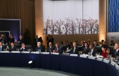 Azerbaijani president participates in 4th Nuclear Security Summit Opening Plenary (PHOTO)