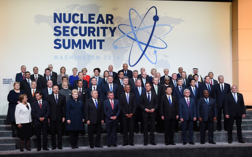 Azerbaijani president participates in 4th Nuclear Security Summit Opening Plenary (PHOTO)