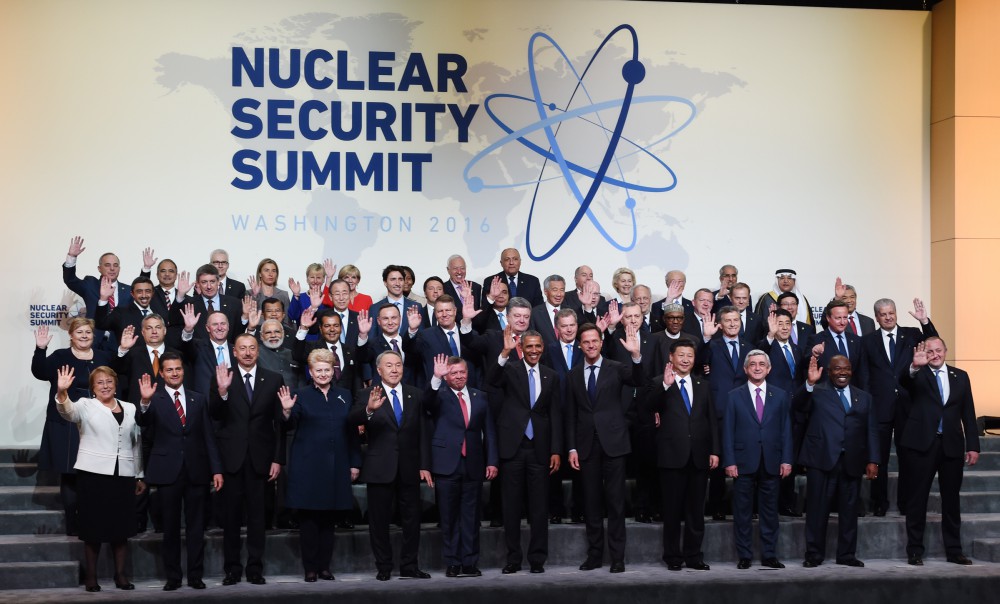 Azerbaijani president participates in 4th Nuclear Security Summit Opening Plenary (PHOTO)