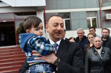 Azerbaijan’s president visits injured servicemen at Defense Ministry’s Central Clinical Hospital