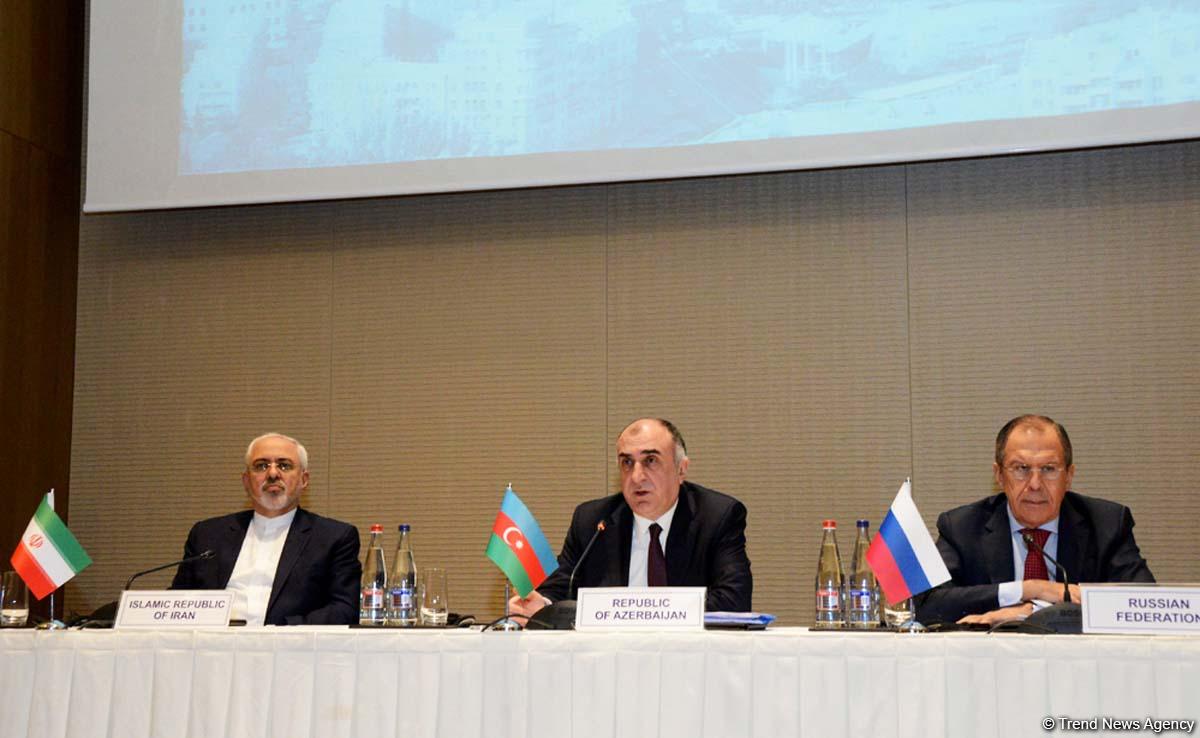 Communiqué issued on results of meeting of Azerbaijani, Russian, Iranian FMs