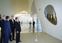 Prime Minister of Russia visits Heydar Aliyev Center (PHOTO)
